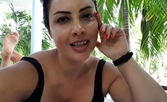 Amateur Striptease And Solo Masturbation