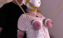 Breasts In Pain - Long Hard Lesson For Titslave Tanja