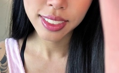 Hottest brunette solo webcam masturbation 2