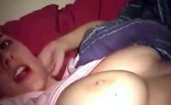 Big Natural Tits Jiggle During Homemade Hard Fuck