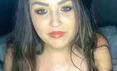 Leann amateur beautiful brunette with big boobs