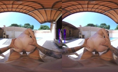 PURITYVR Perversions in public pool with Izadora