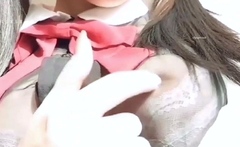 Omege japanese girl with big boobs on cams