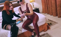 Suck Our Heels While We Are Spitting On Your Face