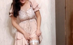 Amateur Striptease And Solo Masturbation