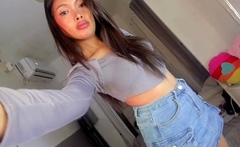 Hot Japanese Babe Doing Solo Masturbation