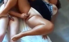 Fisting a Tanned BBW with a Large Pussy