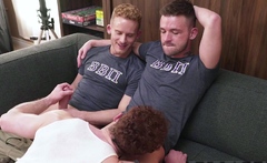 Three Guys Try Double Anal Sex!