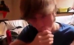 Big Cock Blowjob From My Friend