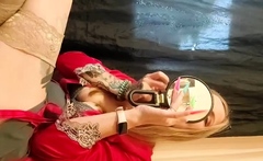 Busty Amateur Blonde Solo