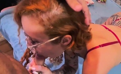 Unbelievably Horny Lady Enjoys Fellatios And Gets Dp'd In