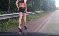 Outdoor Crossdresser Fun