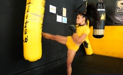 Muay Thai MILF sex after hard training