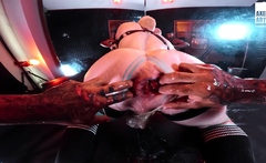 Tattooed Axel Abysse Fisted By Fitness Papi