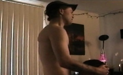 Cockhungry gay mouthfucked by str8 jock