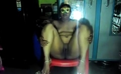 Big-Tits Indian Mature Couple with a Big Ass on Webcam