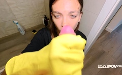 POV Perfection: Julia Graff's Sensational Blowjob