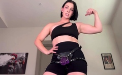 Queen Blaire - Fucked By A Muscle Goddess