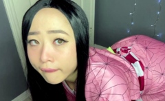 Nezuko Was Wandering Around In The Forest Until You Peaked